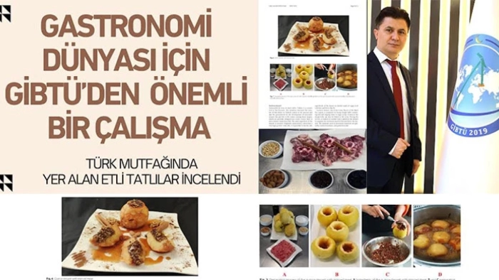 Gastronomi Dünyası için GİBTÜ’den önemli bir çalışma